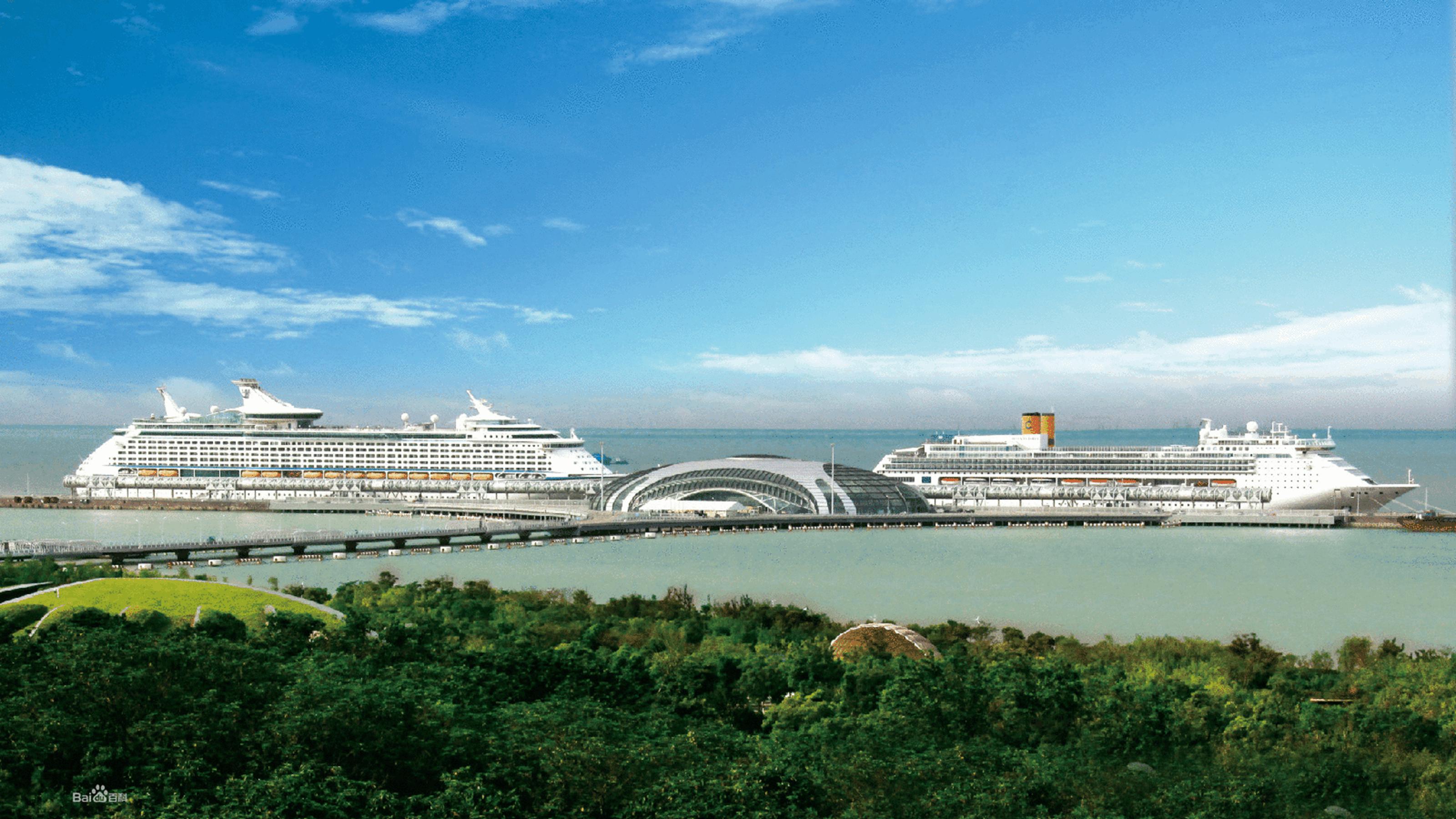 上海吴淞口国际邮轮港