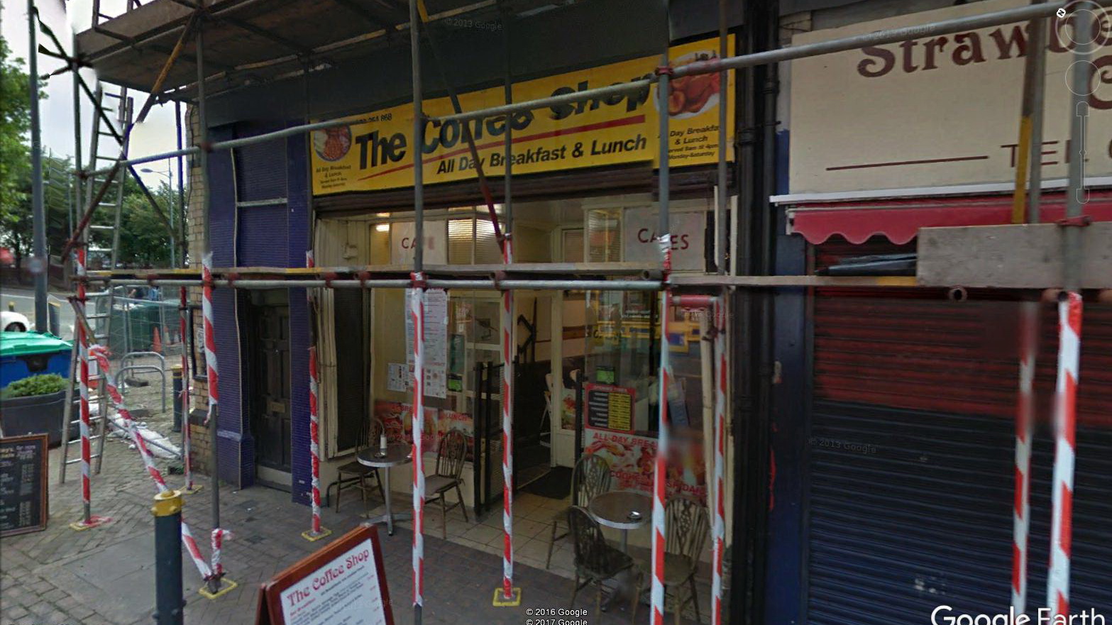 咖啡店餐馆