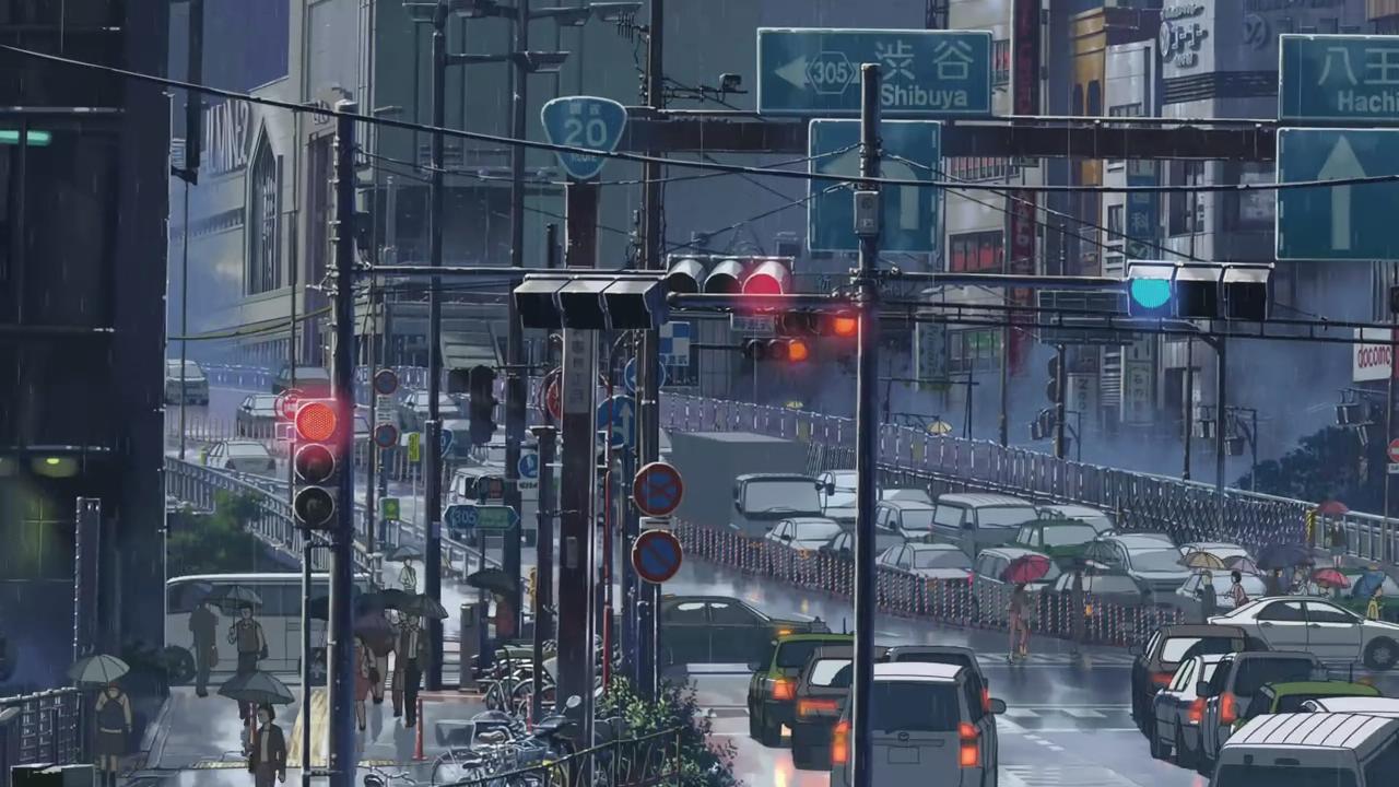 新宿站附近的街道