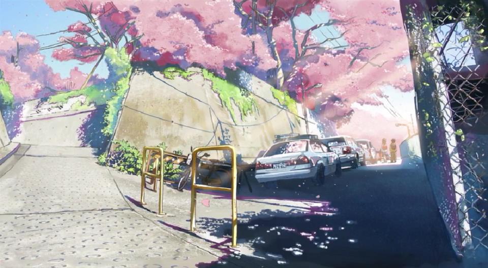 樱花三岔路