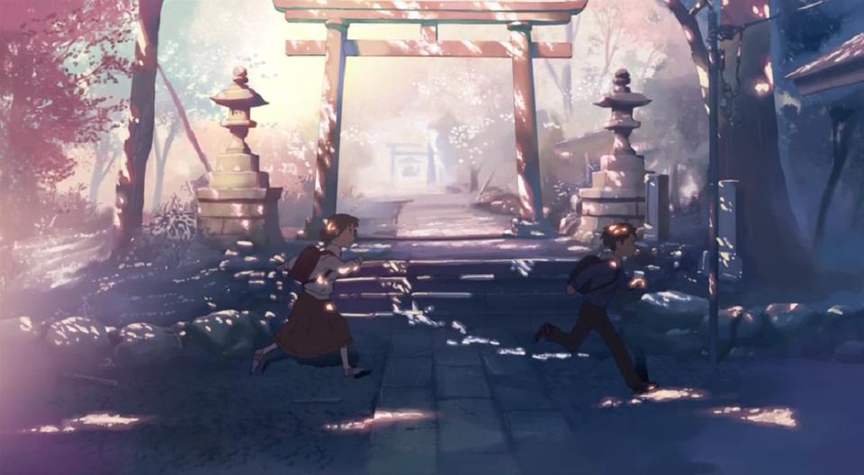 放学后经过的神社