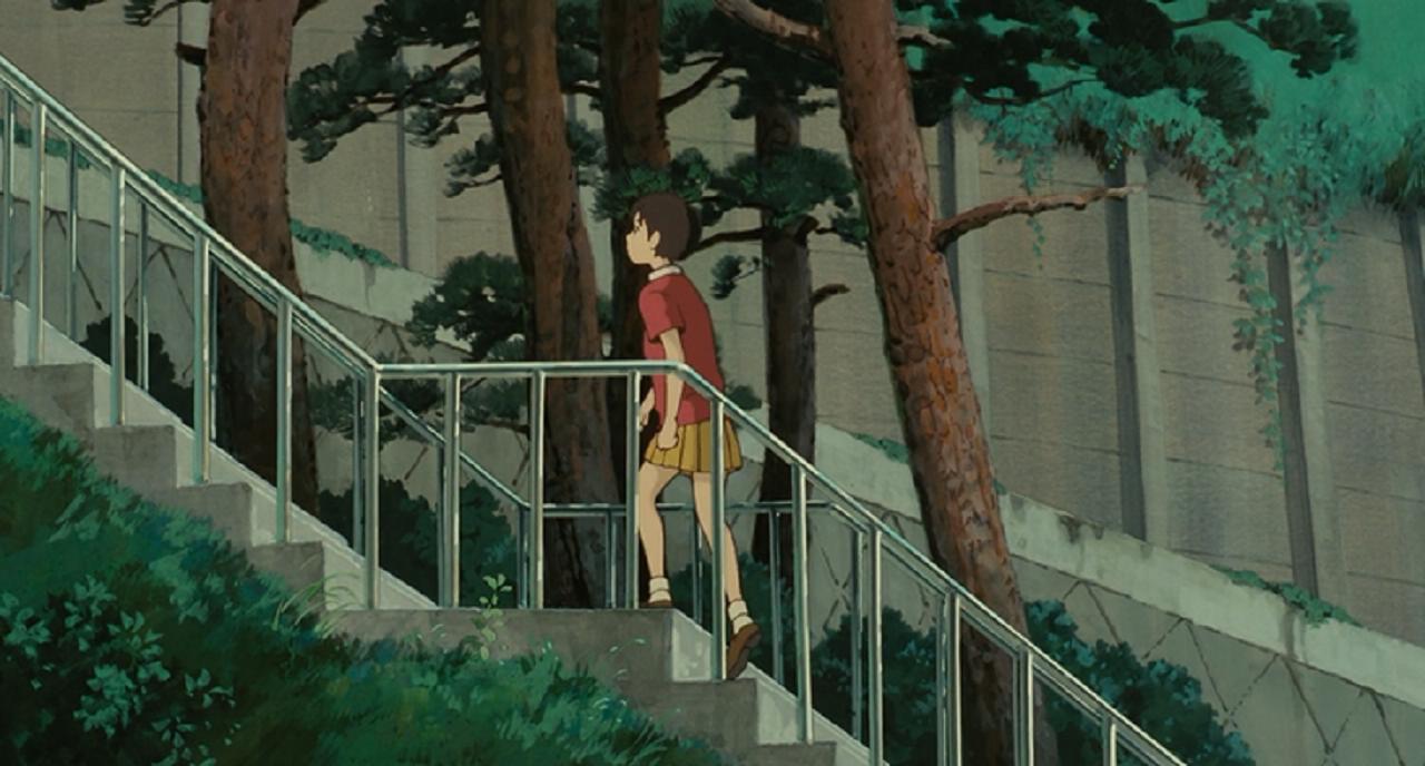 通往地球屋的一处阶梯