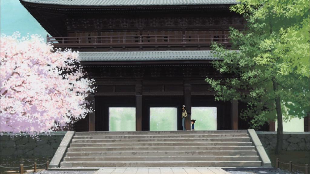 服部和柯南路过的寺院