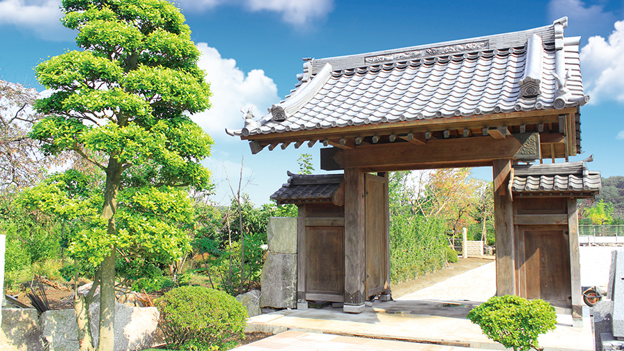 日本庭园陵墓红叶亭