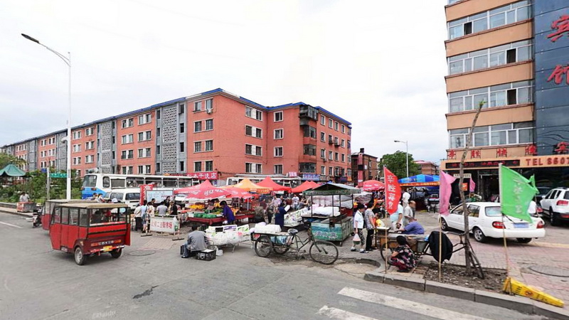 东直路与北棵二道街交叉口