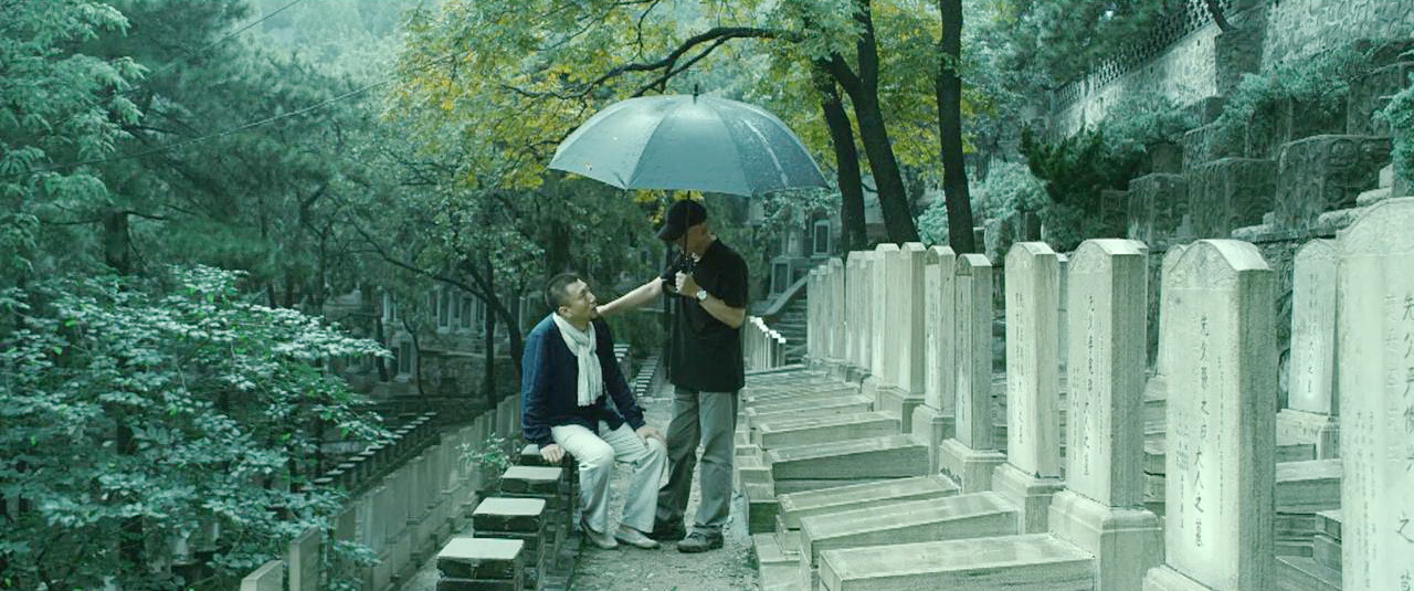 李香山选墓地