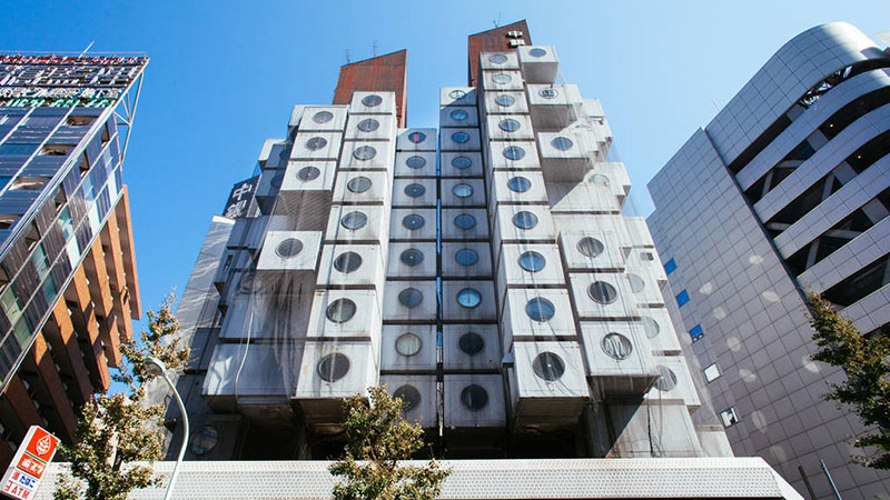 中银胶囊塔