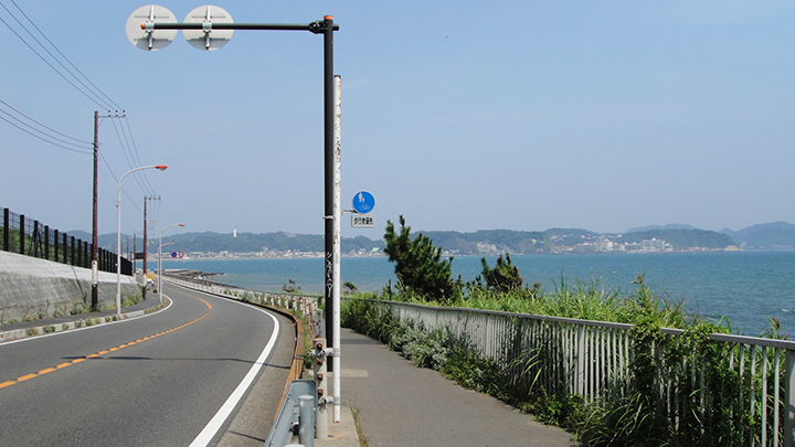三浦海岸134国道