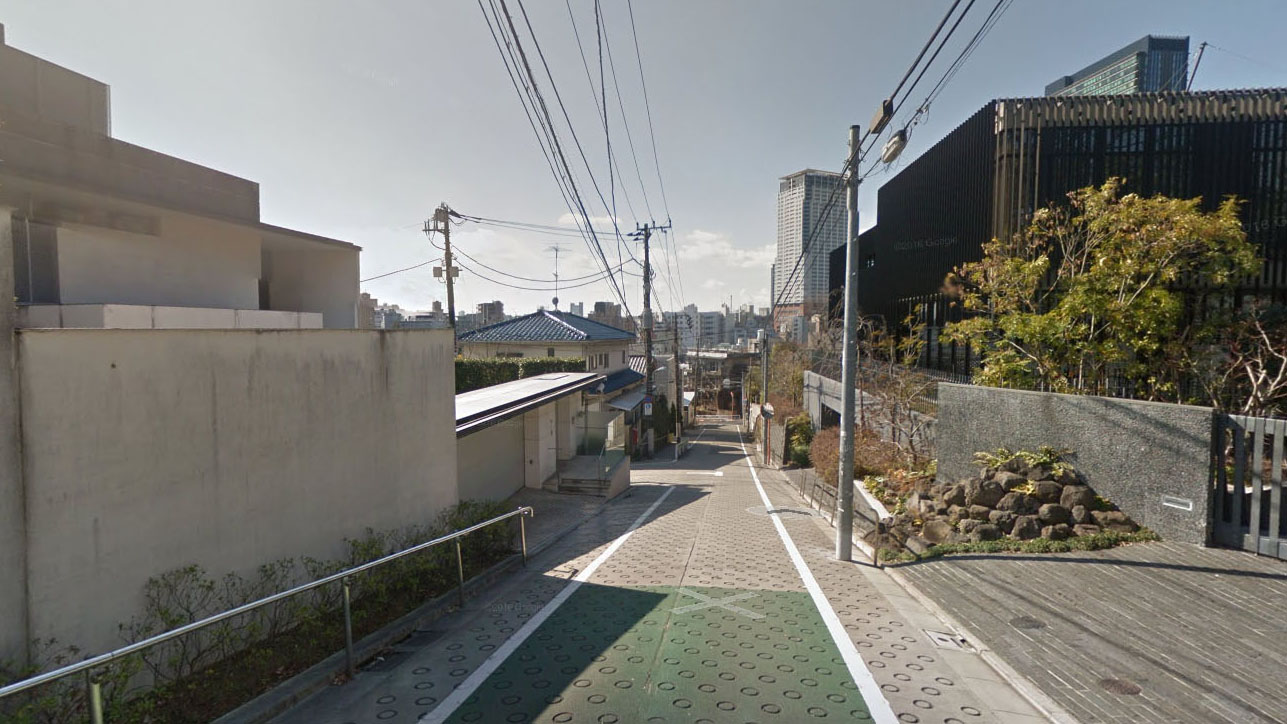 青叶台2丁目坡道