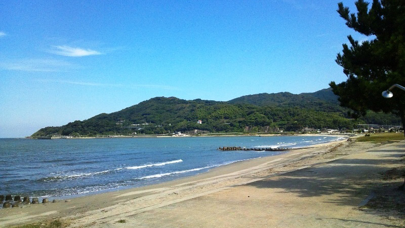 虹之松原海岸