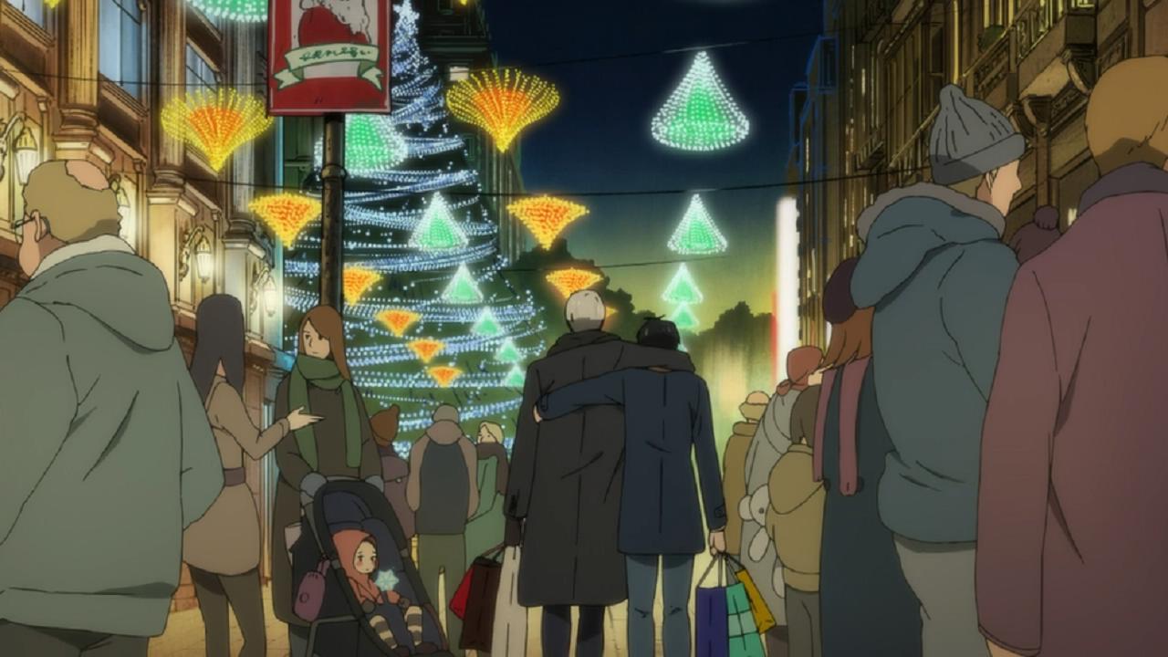 离开的商店街