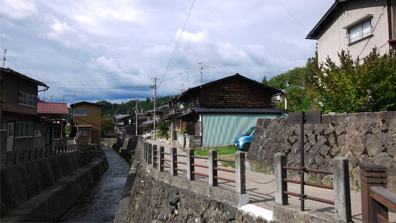 江名子川沿岸
