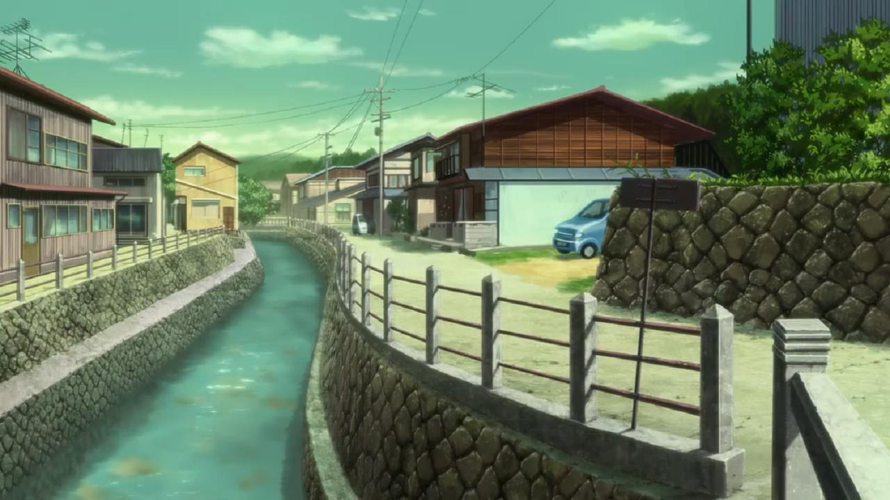 河岸风光