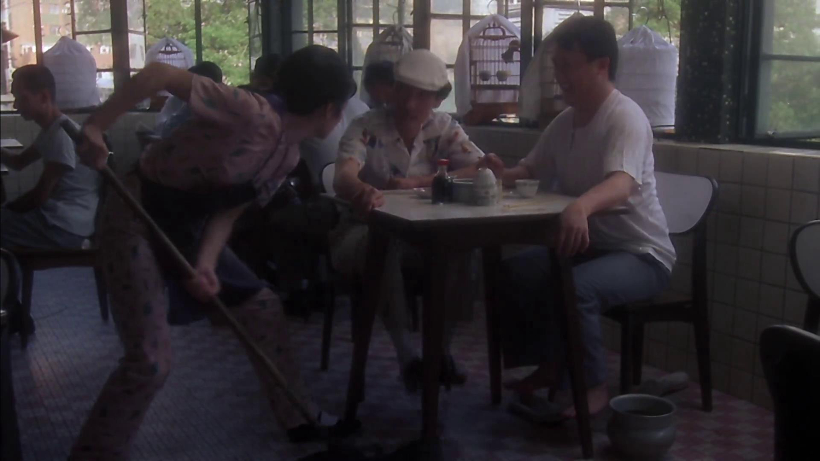 男人婆工作的餐厅
