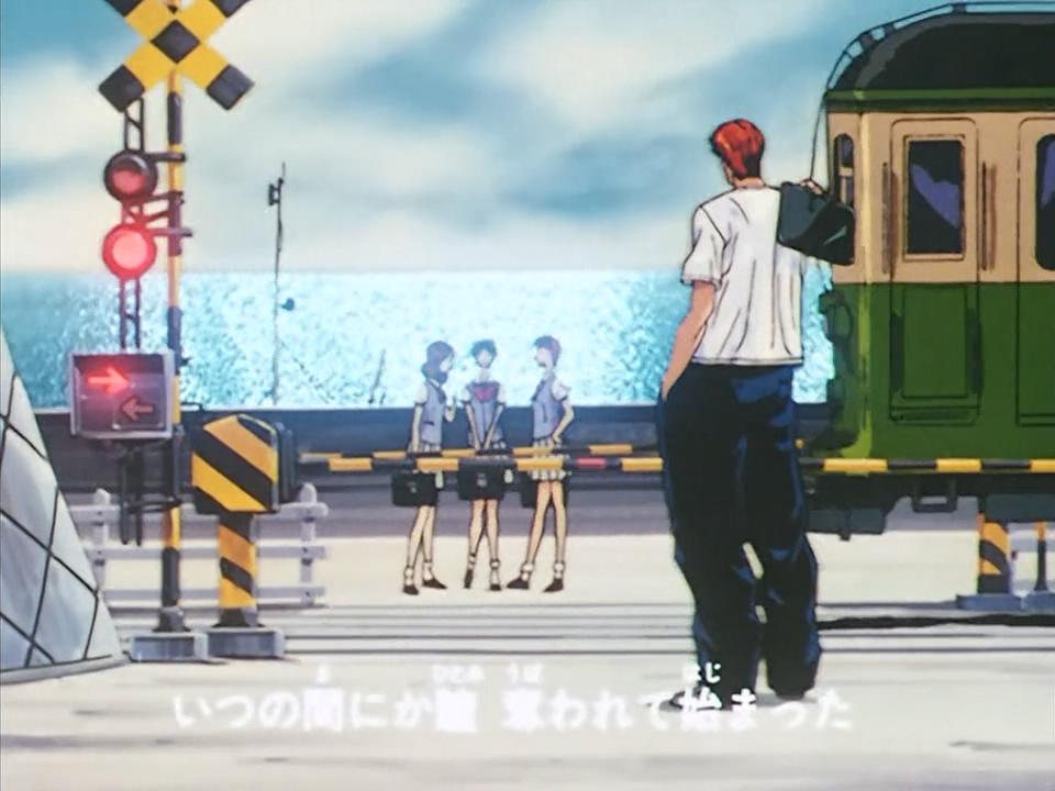 海边铁道口