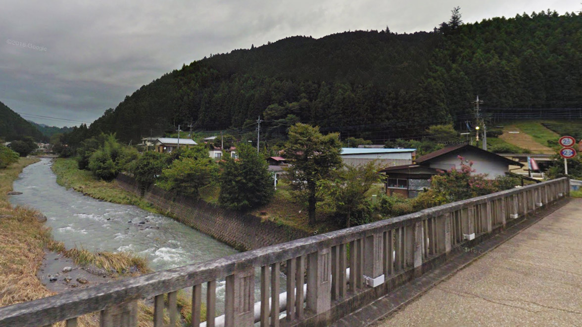 名栗川桥