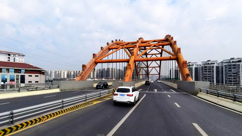 青龙场立交高跨桥