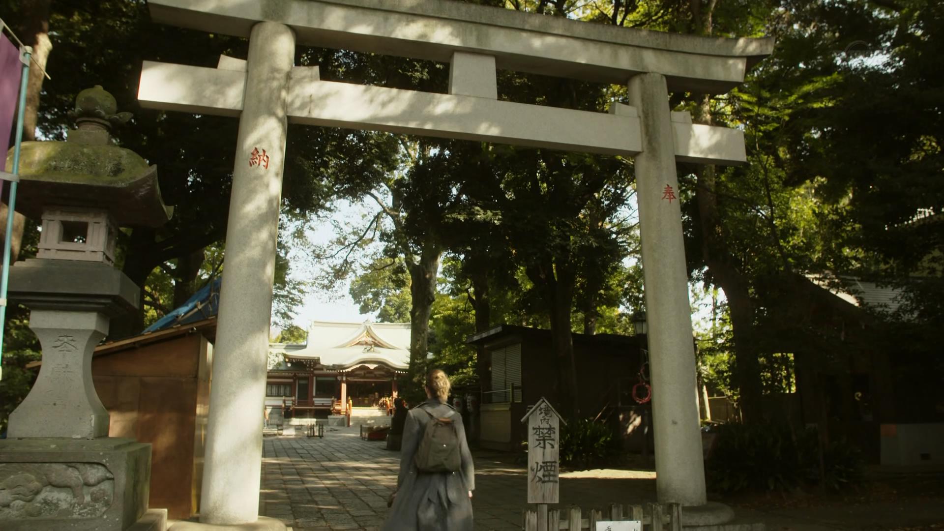 梅尔参拜的神社