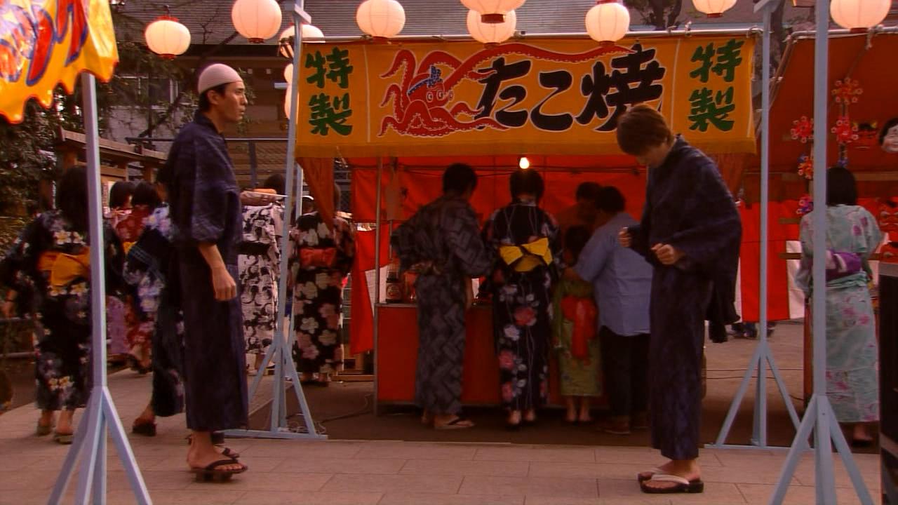 花火大会庙会