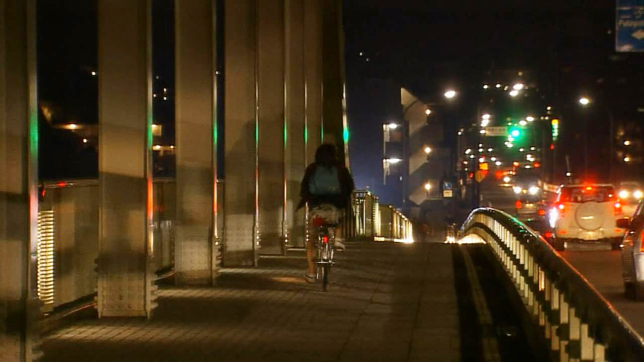 竹本骑自行车出发