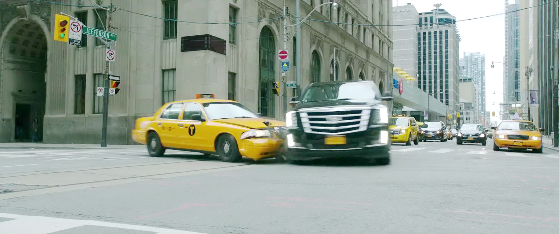 艾迪撞车的路口