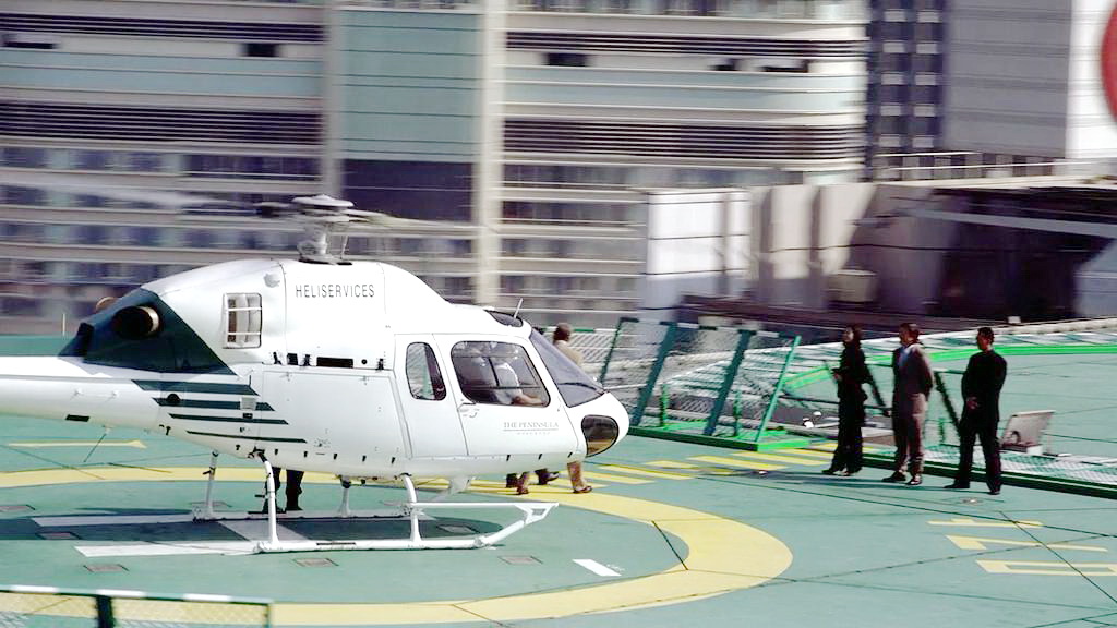 香港楼顶停机坪