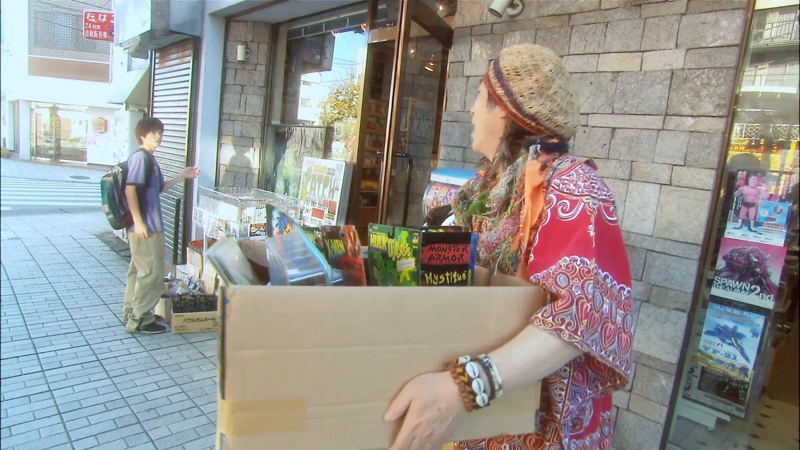 倒卖CD的商店