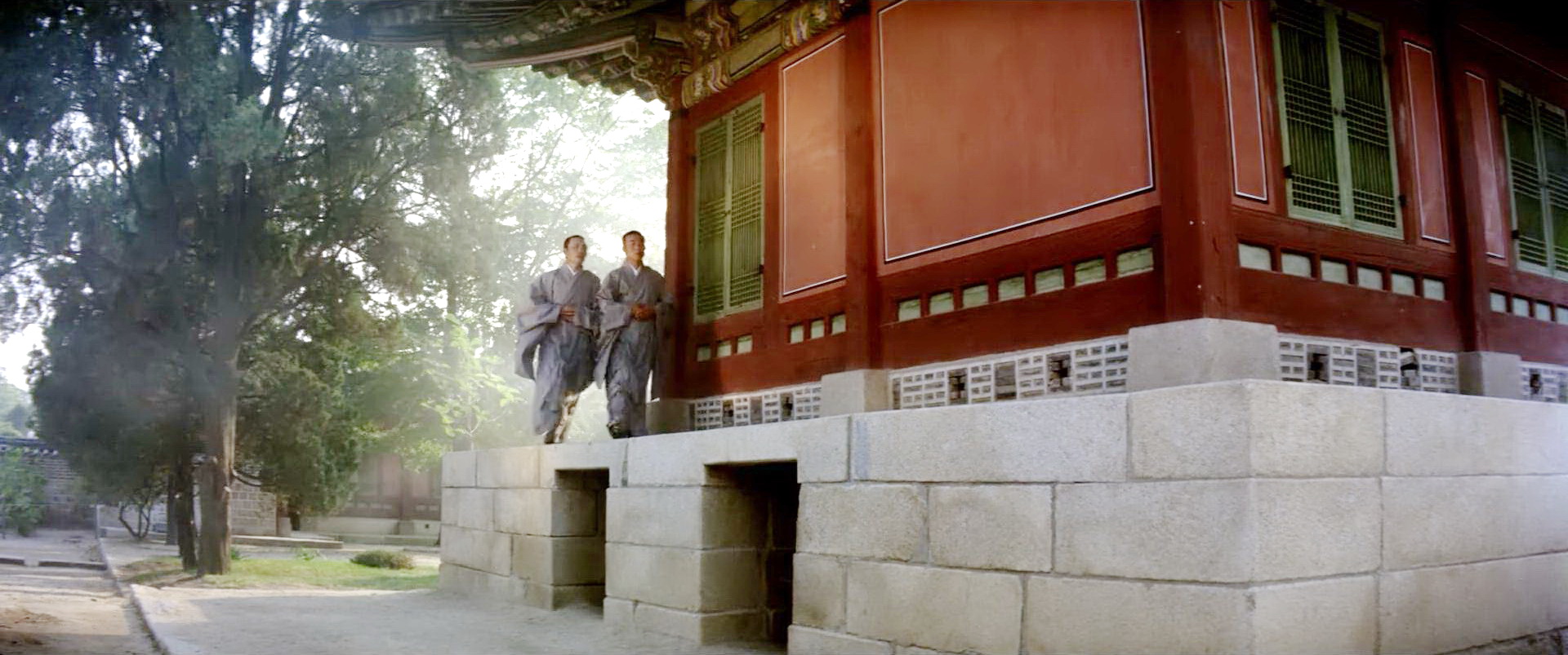 三宝寺内景