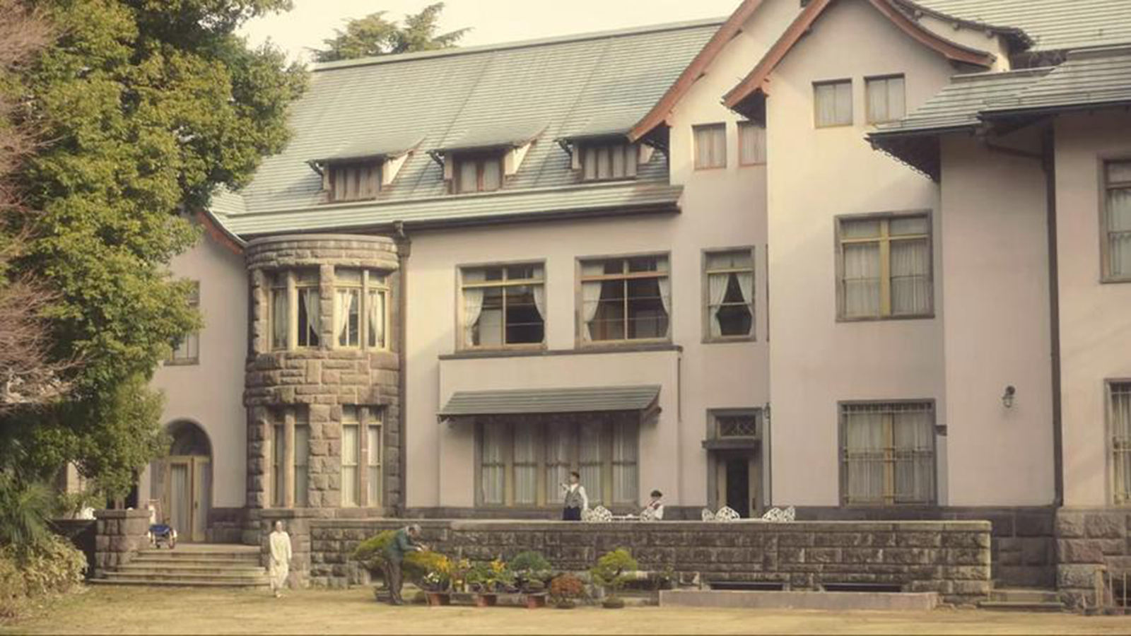 与论家宅外景及玄关
