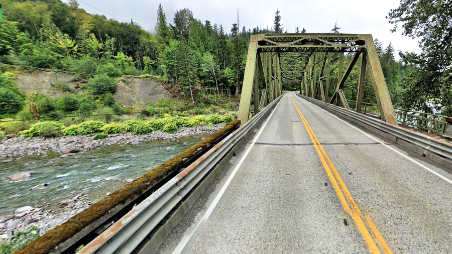 史蒂芬峡谷高速路斯凯科米什南岔河桥