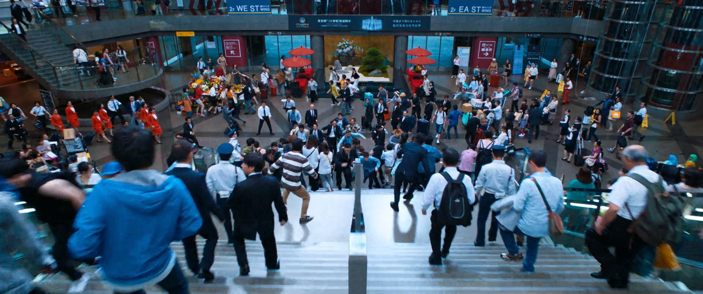 成田空港/监视天台/法庭内景
