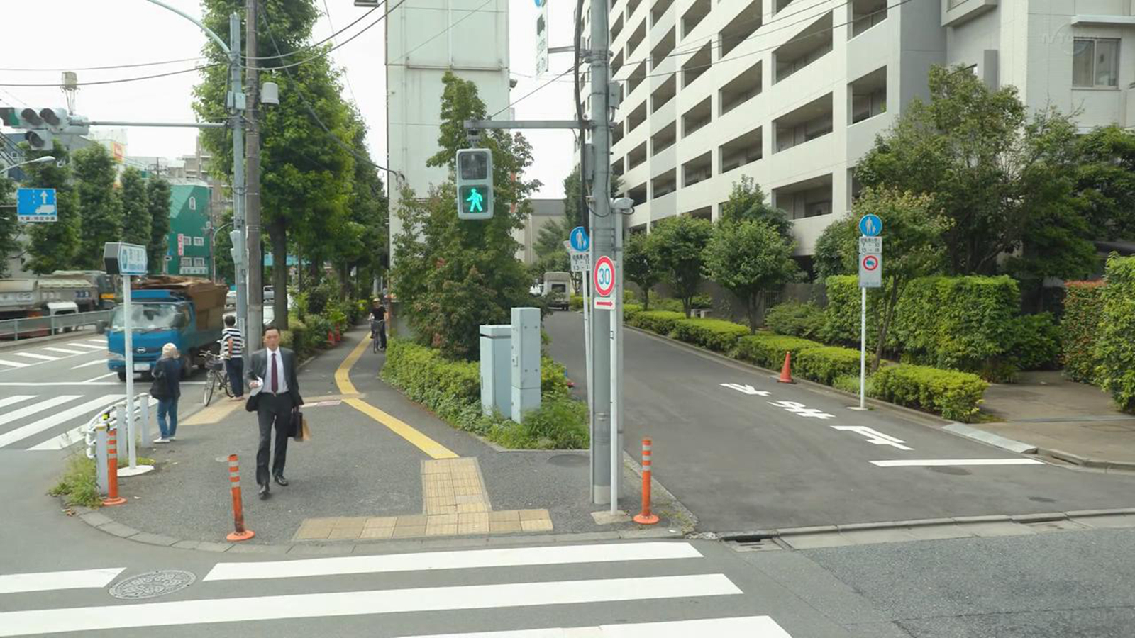 五郎前往人见街道