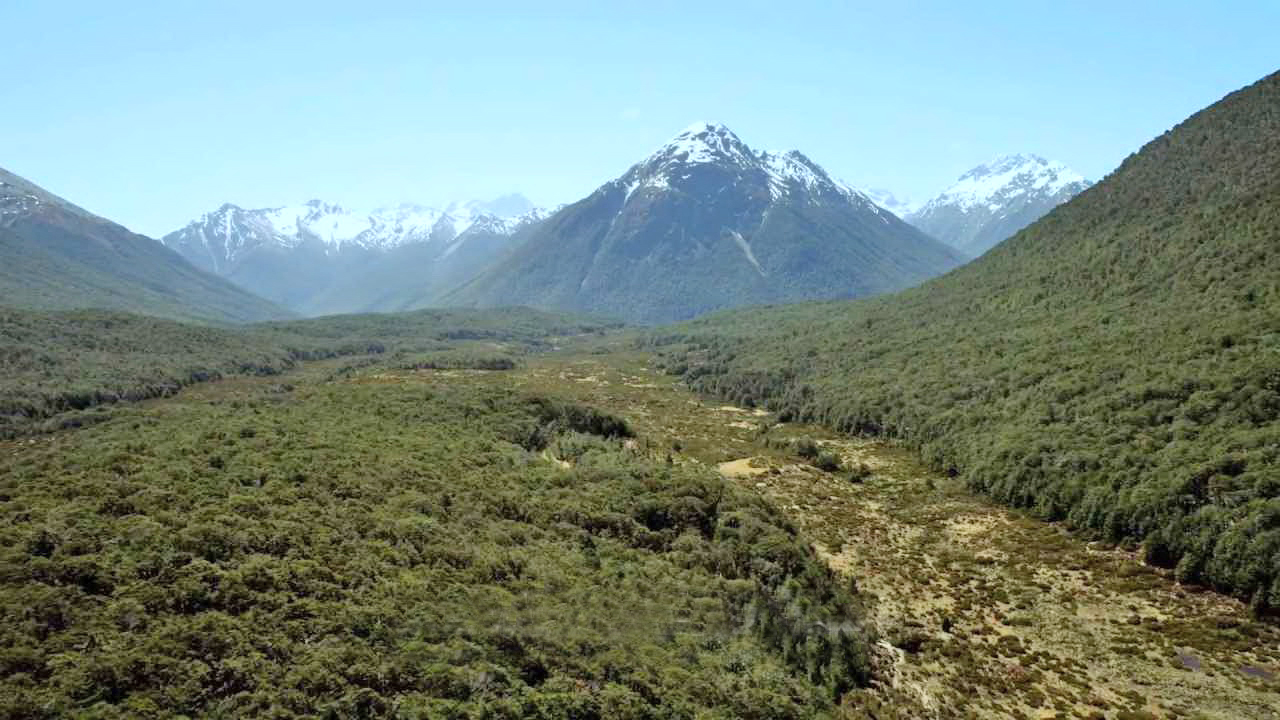山口溪河谷