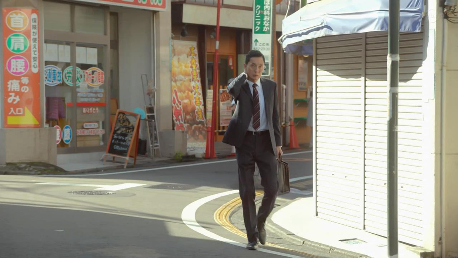 五郎上班路上