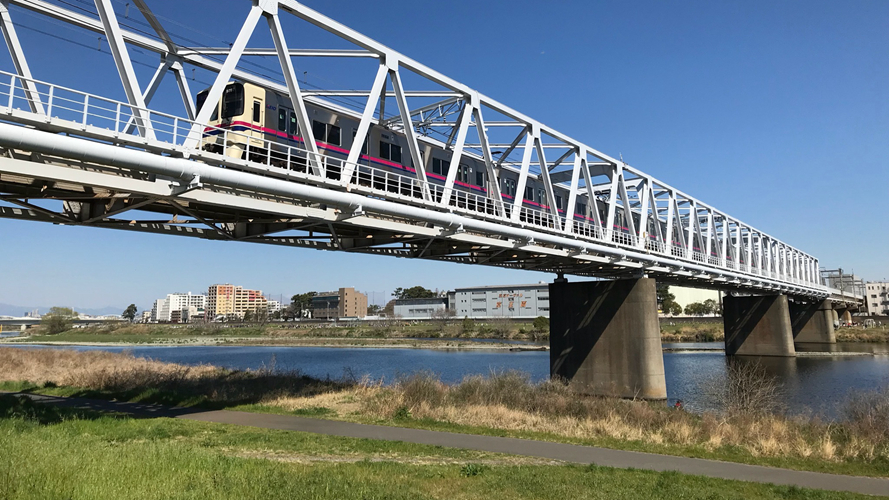 京王相模原线多摩川桥