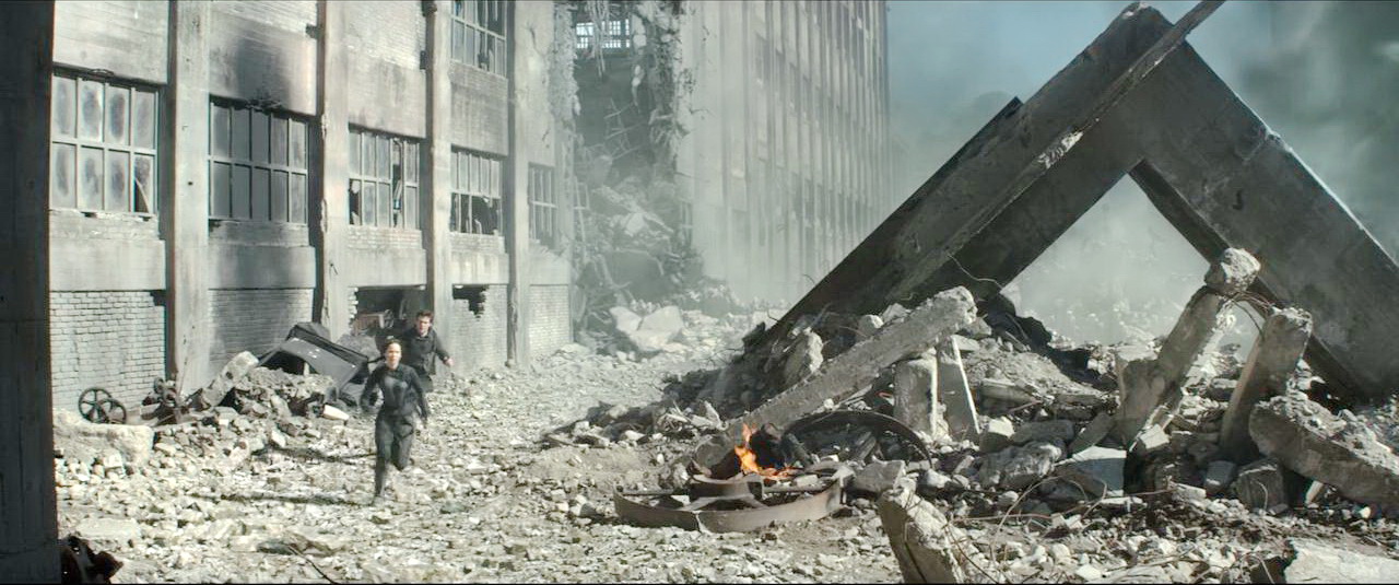 8区战地医院外景