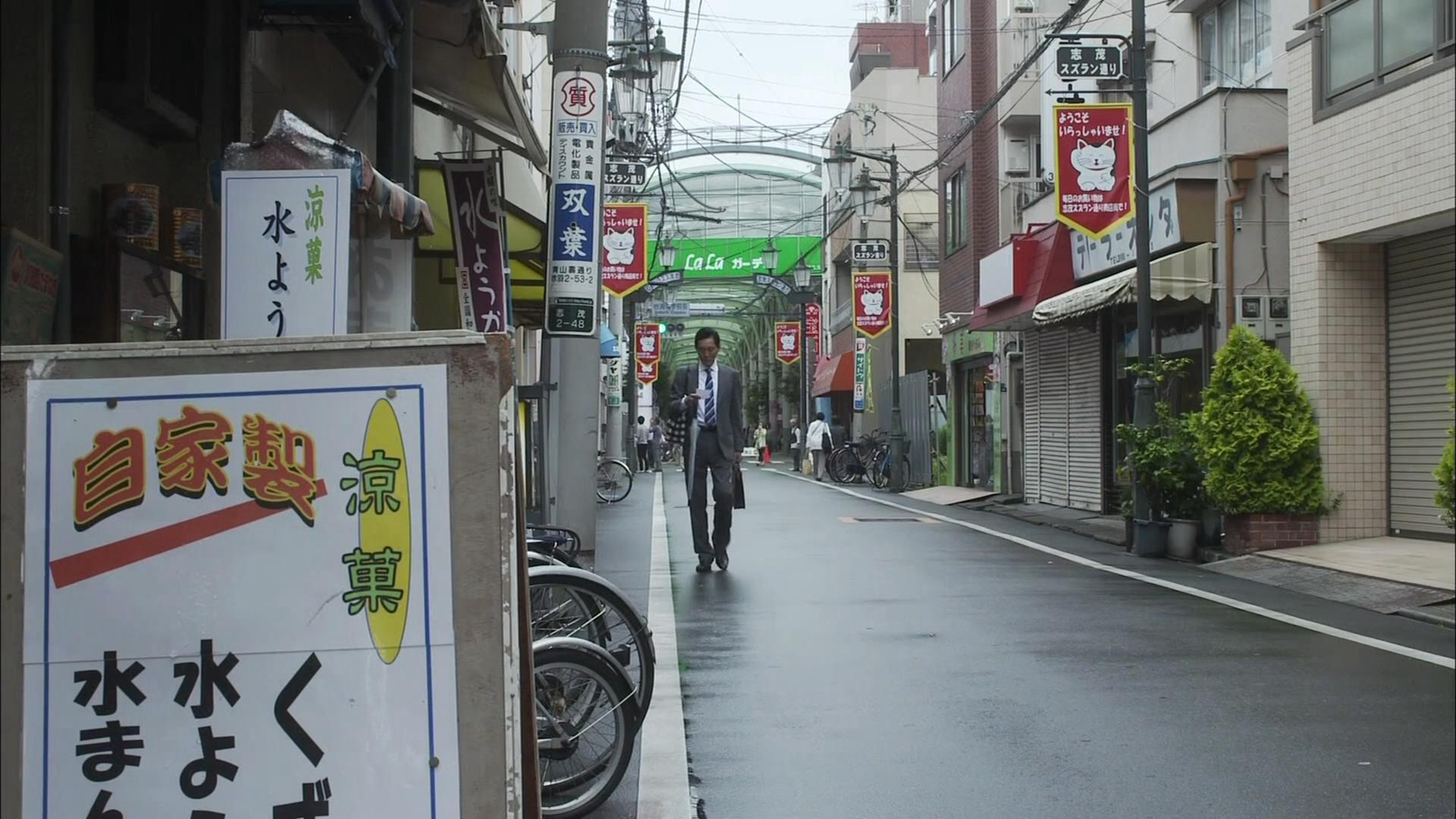 五郎前去见客户