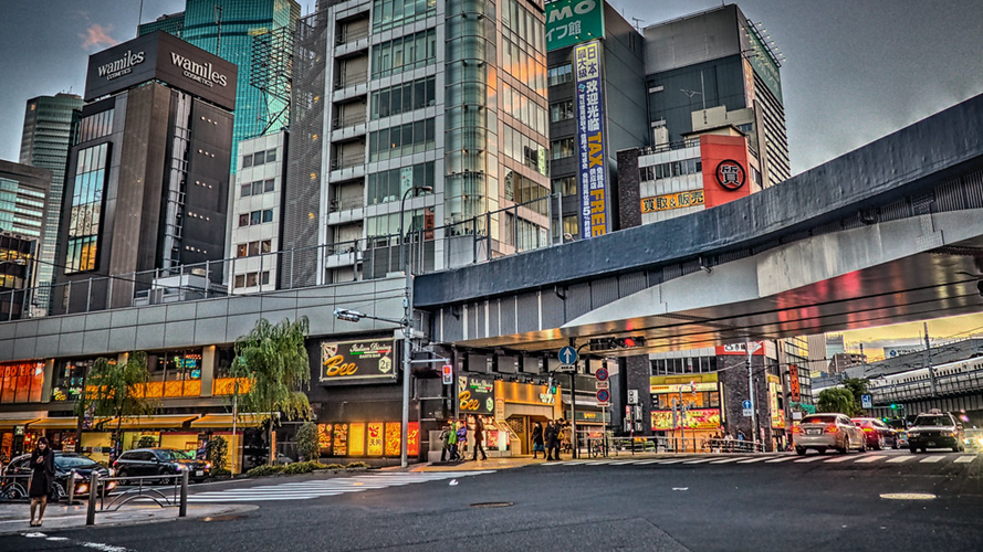 土桥十字路口