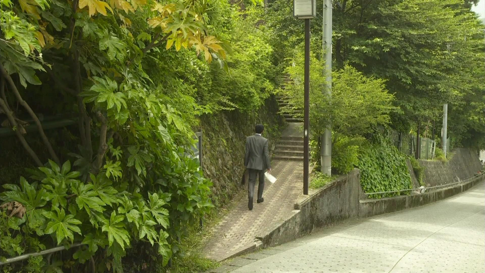 五郎散步