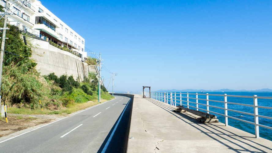 日间贺岛沿海步道