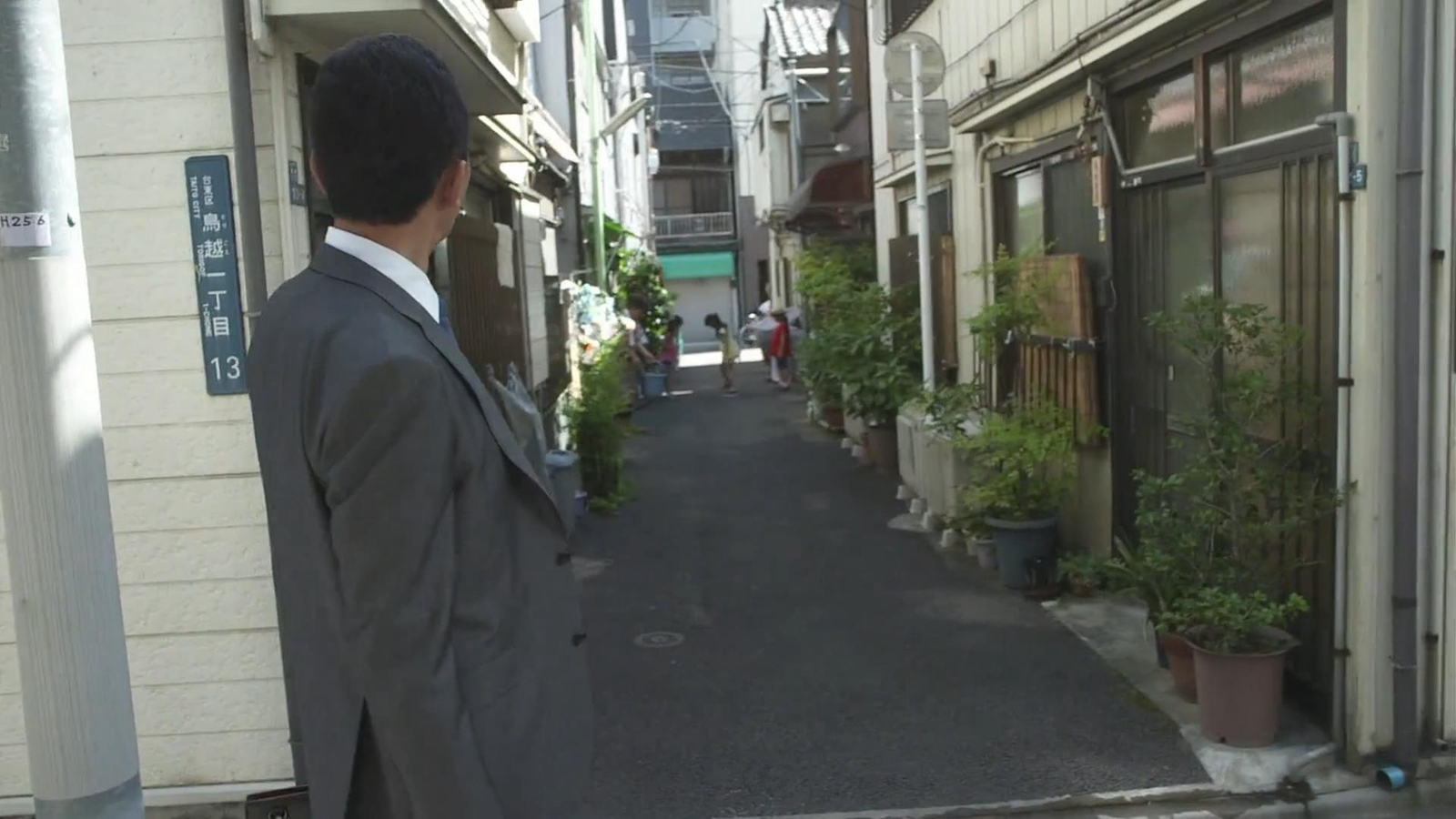 五郎散步