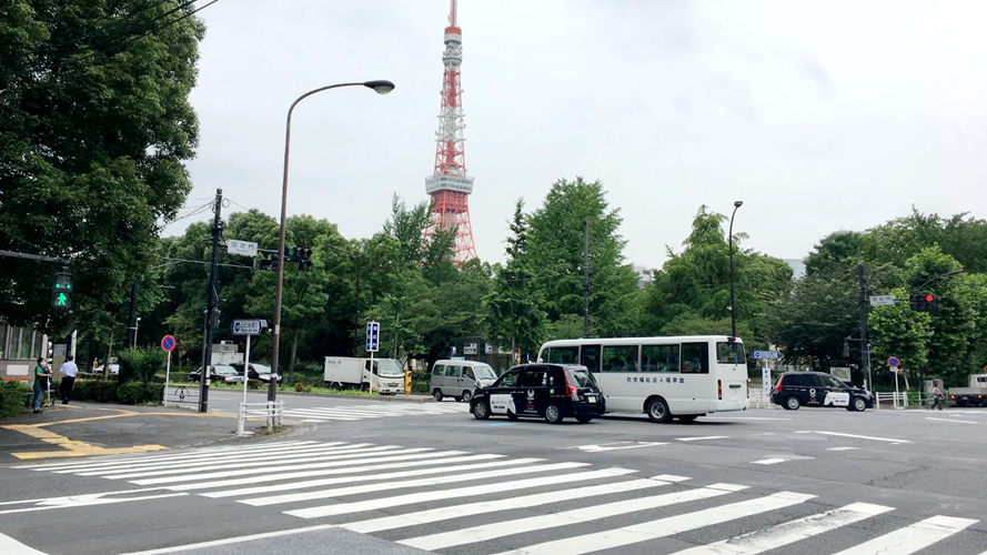 御成门十字路口