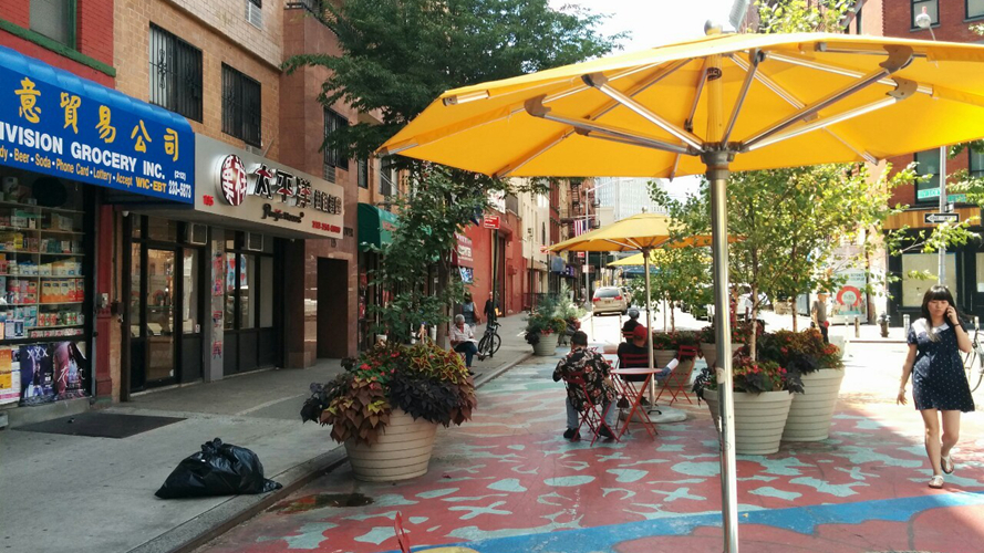 运河街与帝法信街交叉口