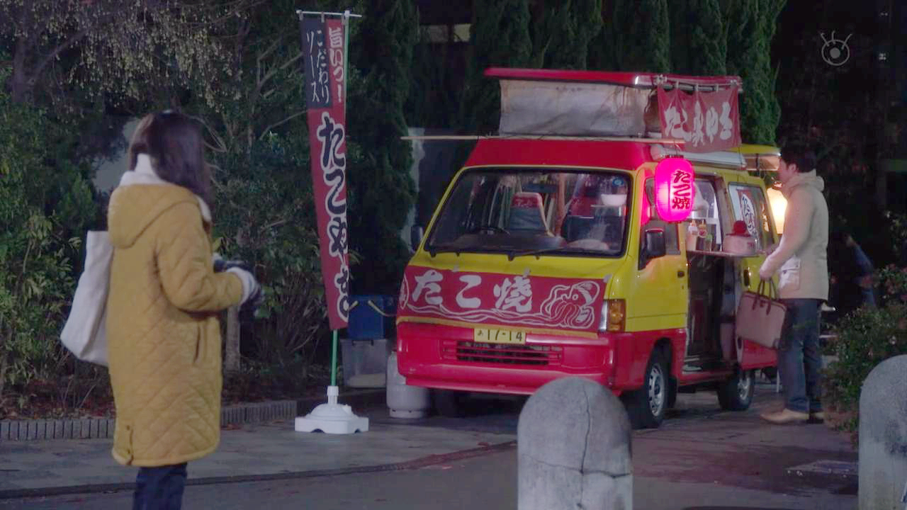 音买章鱼小丸子