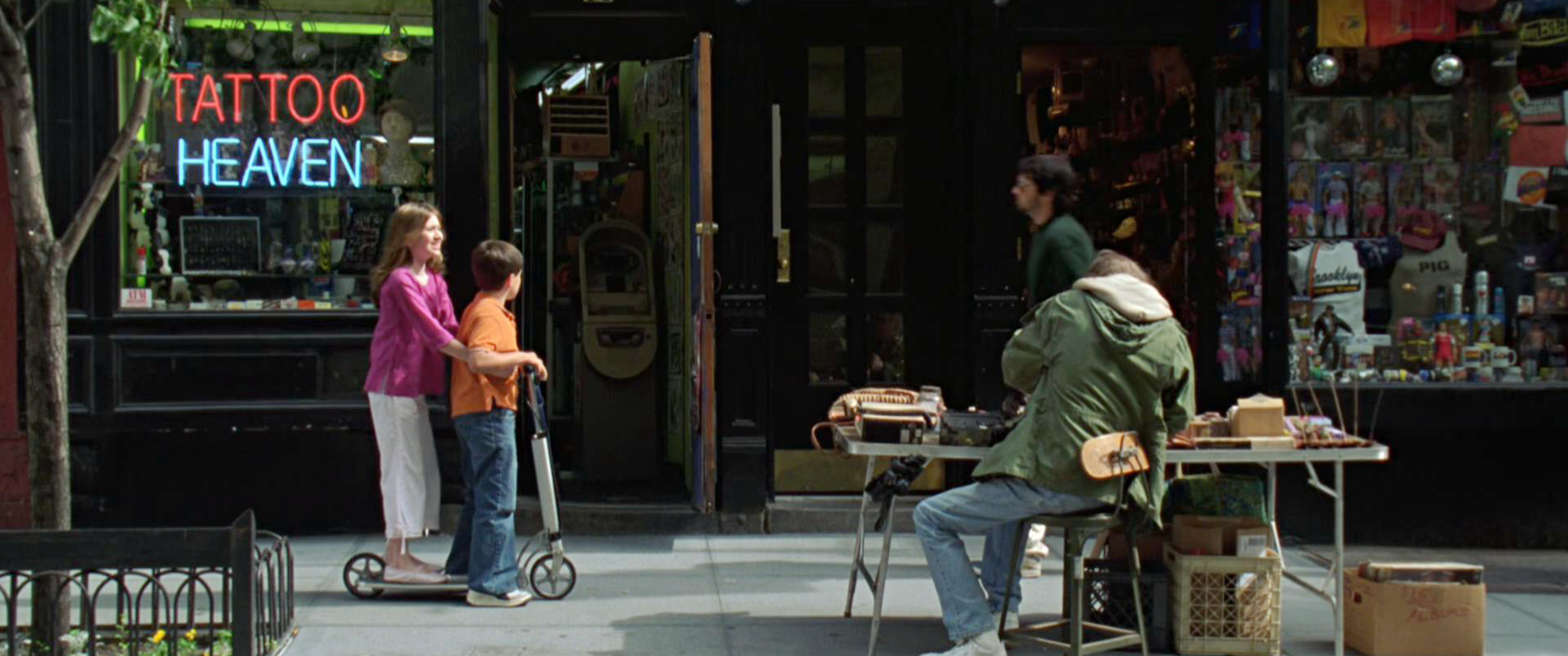 纹身店问路