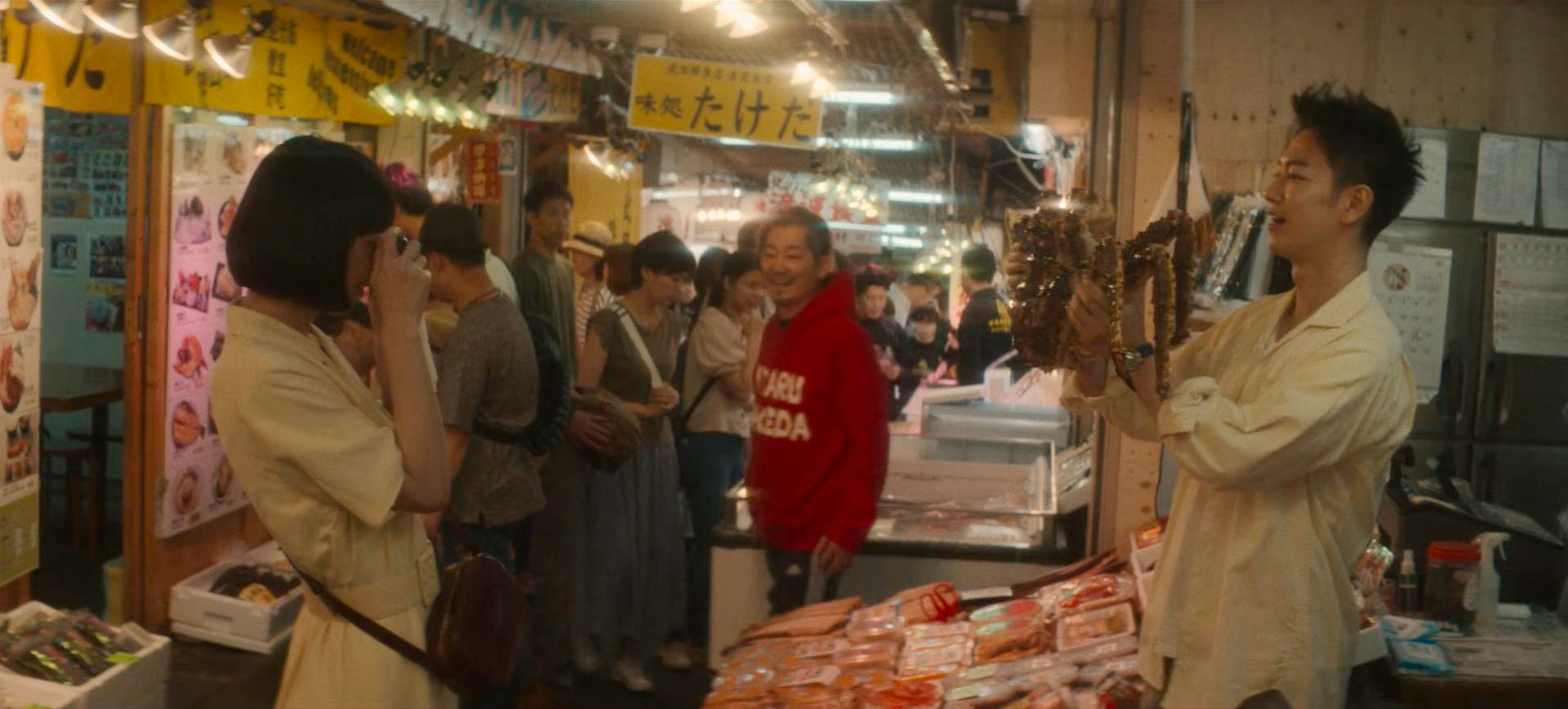 晴道恒美逛市场