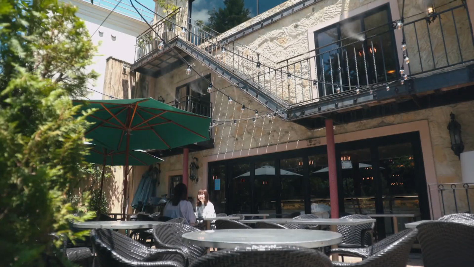 白金台街景