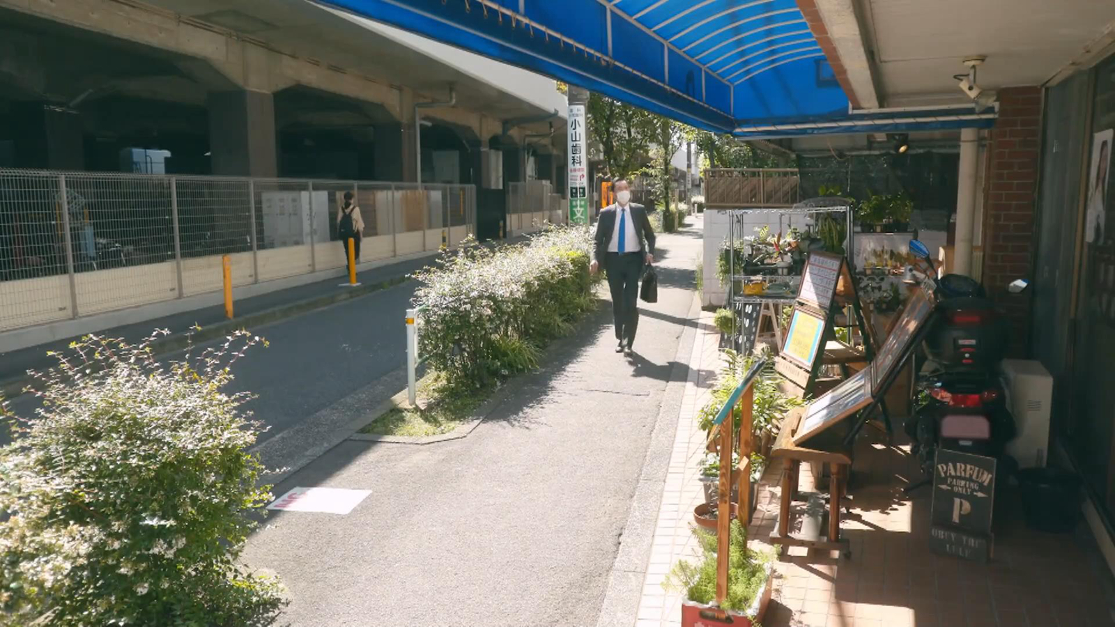 招牌似餐牌的美容室