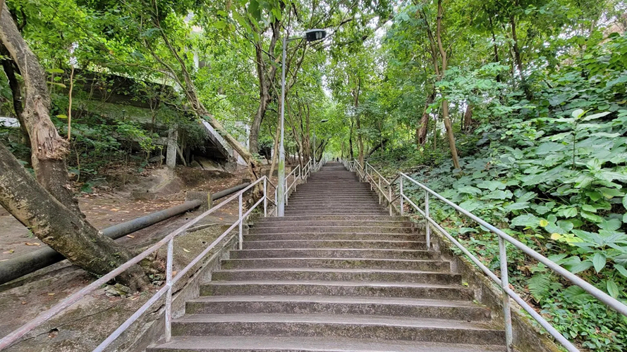 云景道配水库东侧楼梯街
