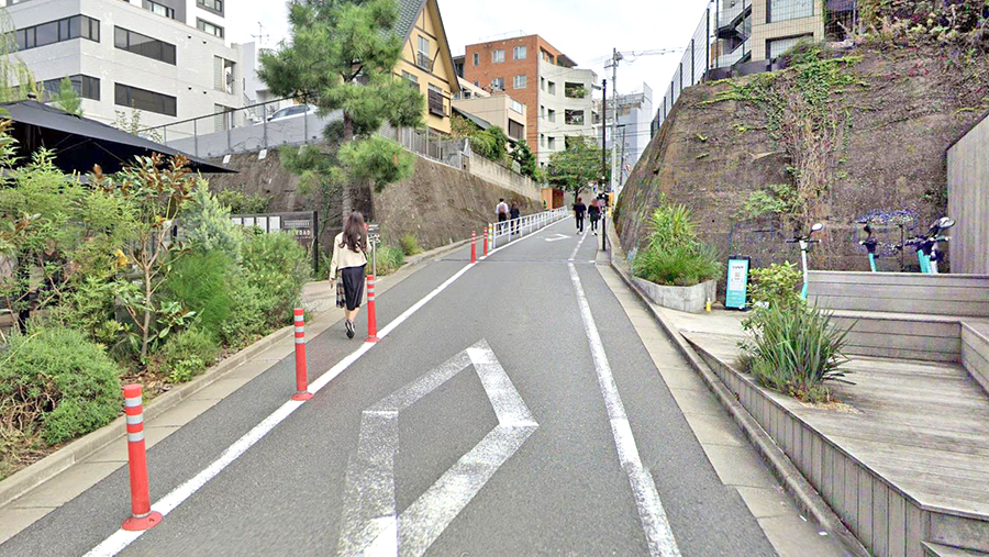 东急东横线代官山站道口旧址